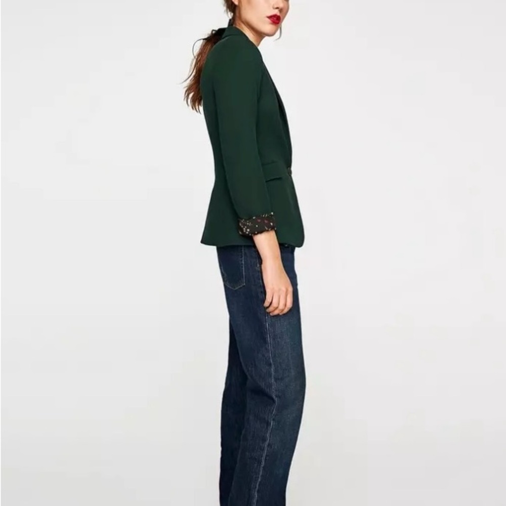 Zara blazer green size M
